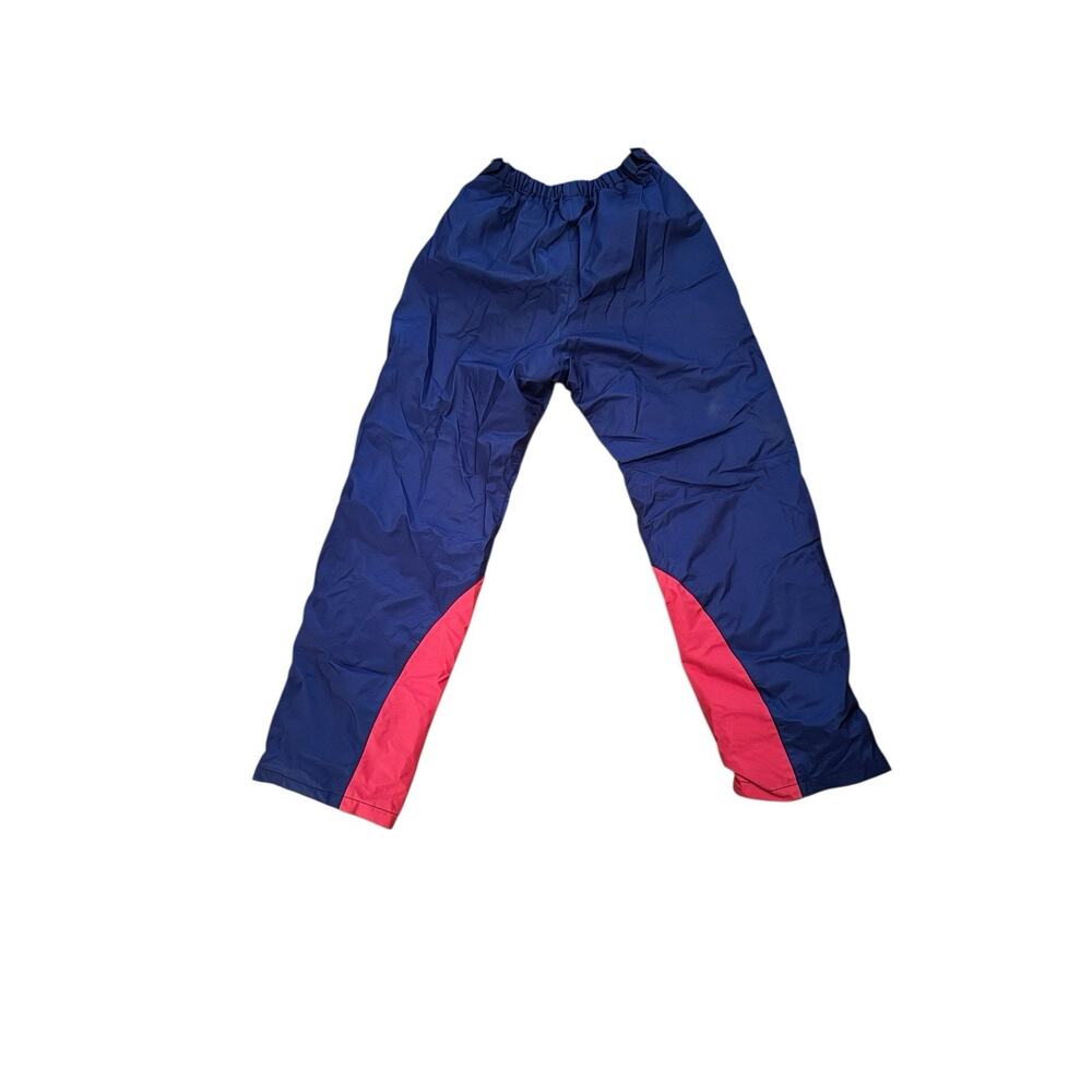 Vintage 90s Montbell Ski Pants Neon Colorblock Mountaineering GORPCORE Full Zip - Picture 2 of 11